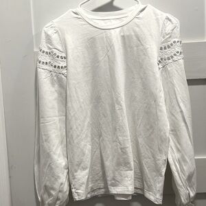 White Girls dress shirt size 14